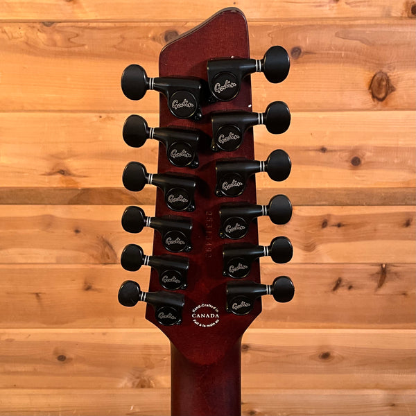 Godin A12 Ultra Dlx Electric Guitar - Lightburst