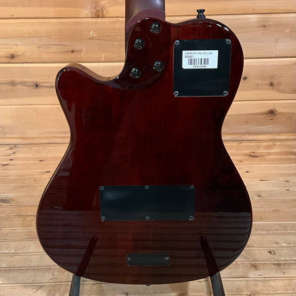Godin A12 Ultra Dlx Electric Guitar - Lightburst