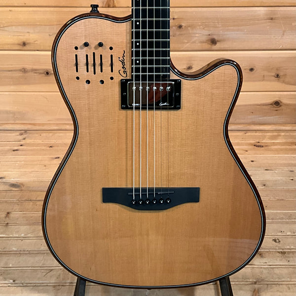 Godin A6 Ultra Dlx Electric Guitar - Natural