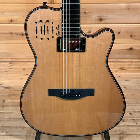 Godin A6 Ultra Dlx Electric Guitar - Natural