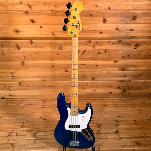 Fender Standard Jazz Electric Bass Guitar - Aqua Marine Metallic