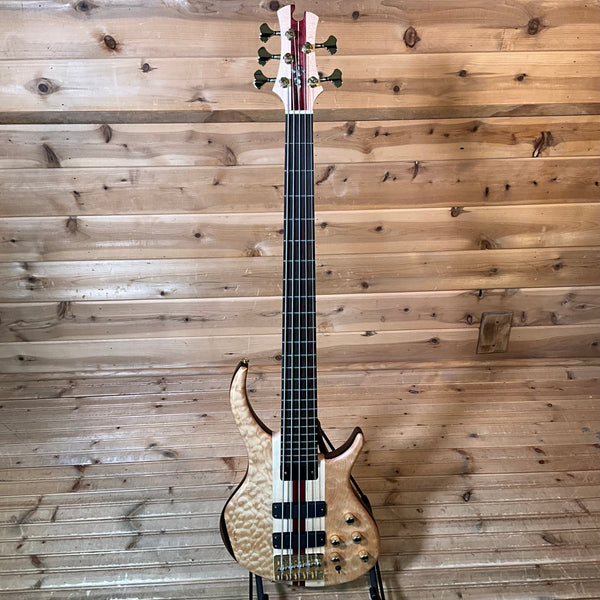 Tobias Classic V Electric Bass Guitar - Satin Natural