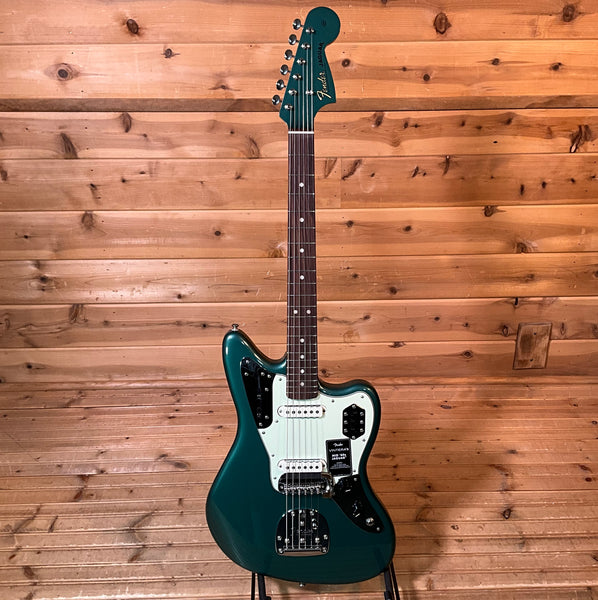 Fender Vintera III Mid 60s Jaguar Electric Guitar - Sherwood Green Metallic