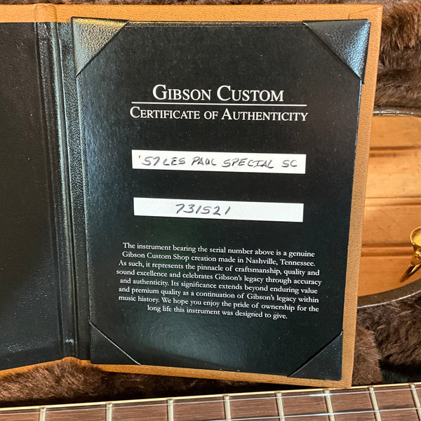 Gibson Custom 1957 Les Paul Special Electric Guitar USED - TV Yellow