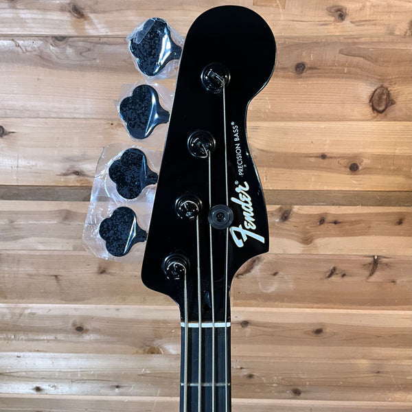 Fender Limited Edition Player Fusion HH Precision Electric Bass Guitar - Black