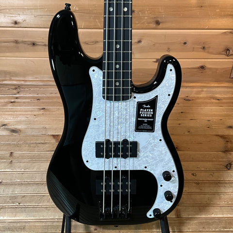 Fender Limited Edition Player Fusion HH Precision Electric Bass Guitar - Black