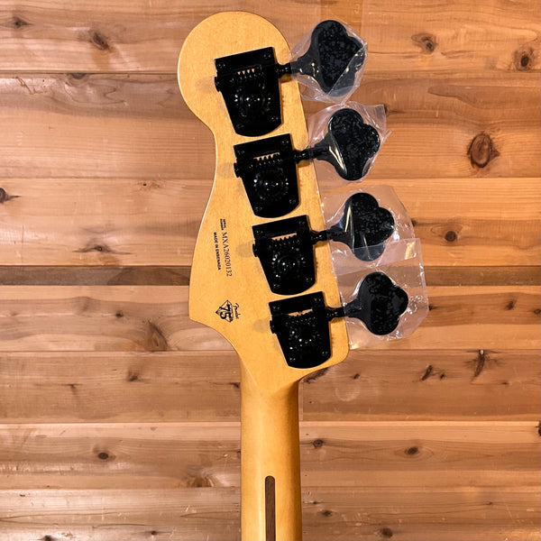 Fender Limited Edition Player Fusion HH Precision Electric Bass Guitar - Black