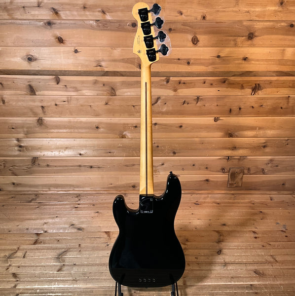 Fender Limited Edition Player Fusion HH Precision Electric Bass Guitar - Black