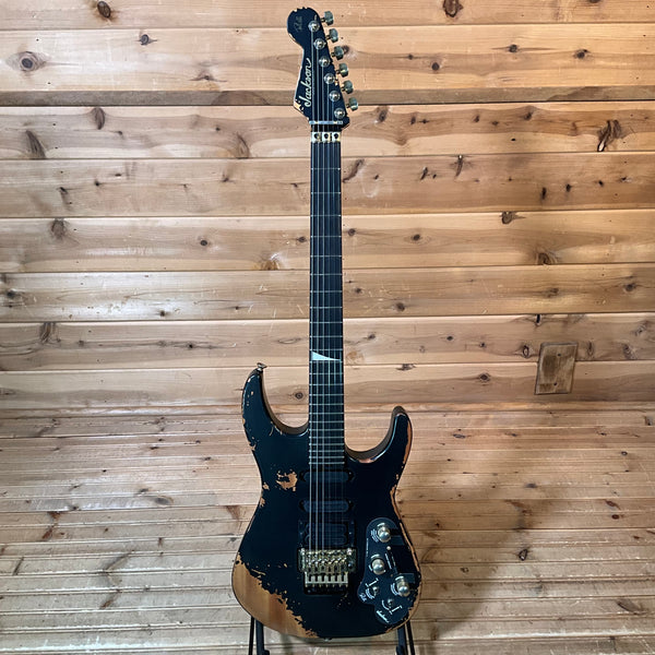 Jackson Pro Series Signature Phil Collen PC1-E Electric Guitar - Worn Black