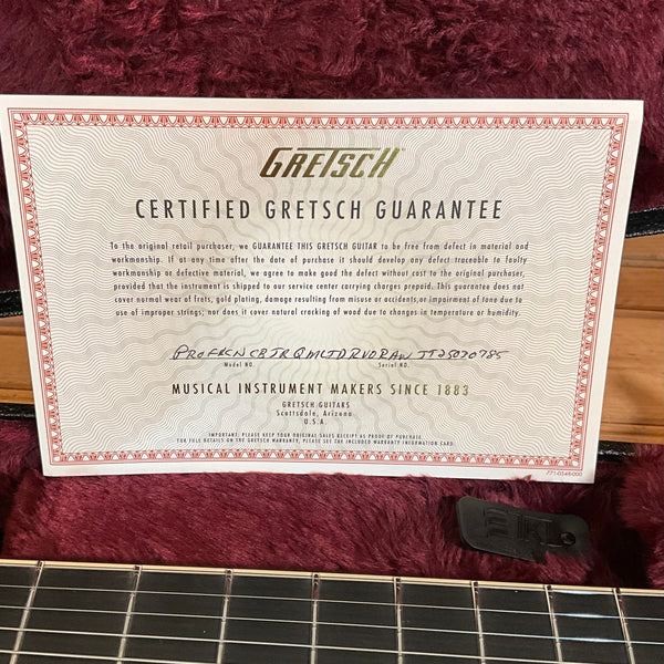 Gretsch Limited Edition Falcon Center Block Jr. with Bisgby Electric Guitar - Roundup Orange