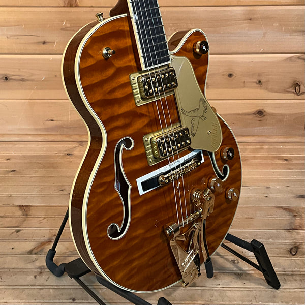 Gretsch Limited Edition Falcon Center Block Jr. with Bisgby Electric Guitar - Roundup Orange