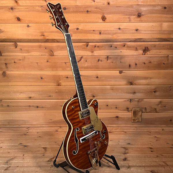 Gretsch Limited Edition Falcon Center Block Jr. with Bisgby Electric Guitar - Roundup Orange