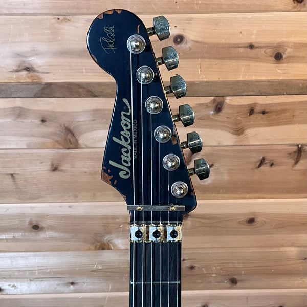 Jackson Pro Series Signature Phil Collen PC1-E Electric Guitar - Worn Black