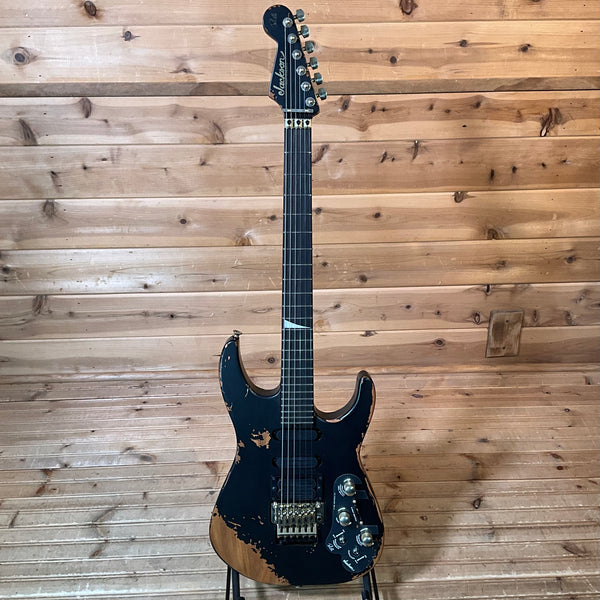 Jackson Pro Series Signature Phil Collen PC1-E Electric Guitar - Worn Black