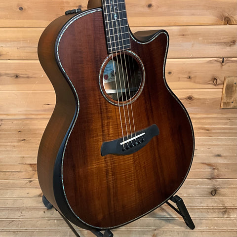 Taylor Builder's Edition K24ce Acoustic Electric Guitar - Hawaiian Koa