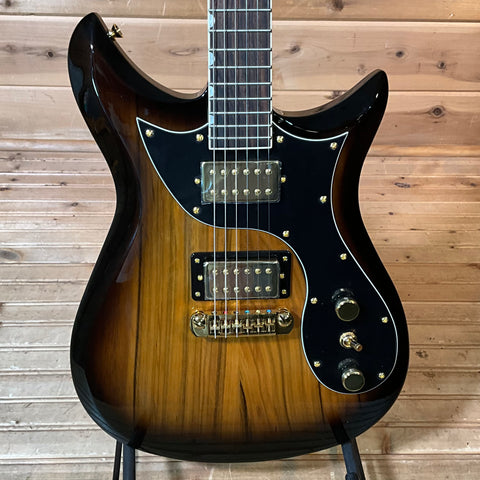 Gretsch Limited Edition Electromatic Black Limba CVT Electric Guitar - Sunburst