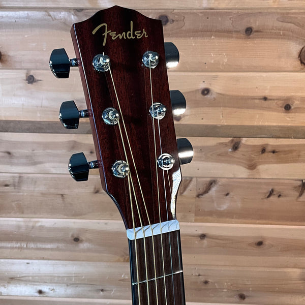 Fender CD-60SCE Dreadnought Acoustic Guitar - All Mahogany