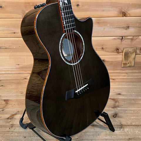 Taylor Custom C12ce 12-Fret Acoustic Guitar - Translucent Black
