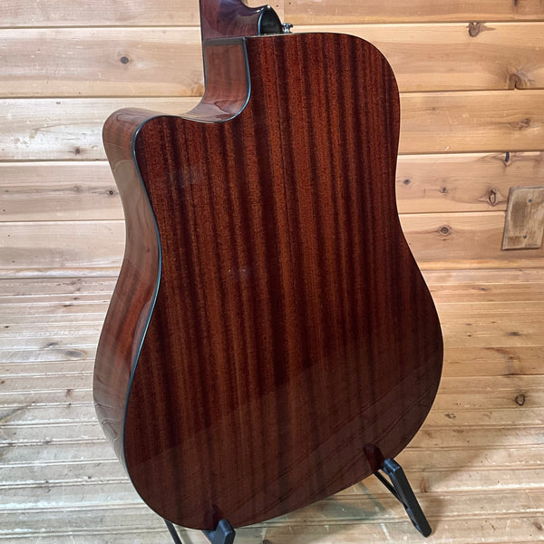Fender CD-60SCE Dreadnought Acoustic Guitar - All Mahogany
