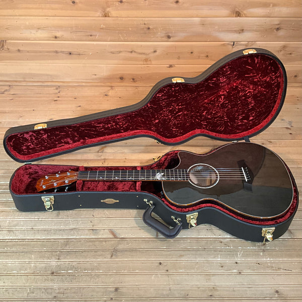 Taylor Custom C12ce 12-Fret Acoustic Guitar - Translucent Black