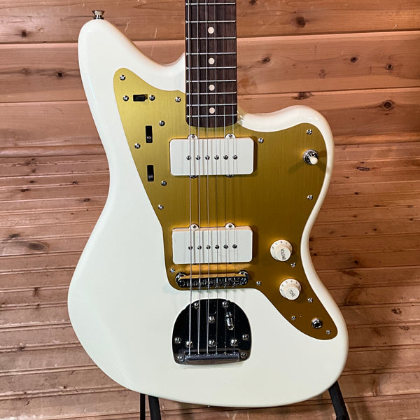 Squier J Mascis Jazzmaster Electric Guitar - Vintage White