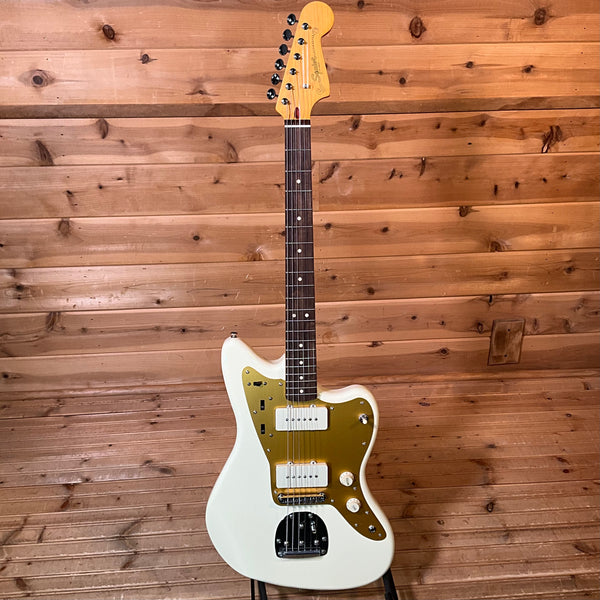 Squier J Mascis Jazzmaster Electric Guitar - Vintage White