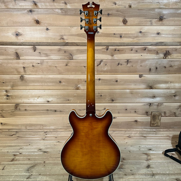 D'Angelico Premier Mini DC - Dark Iced Tea Burst