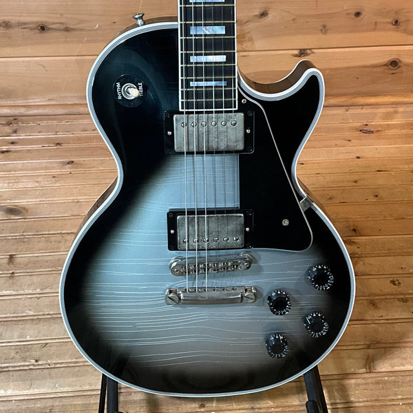 Gibson Custom Murphy Lab Les Paul Custom Ultra Light Aged Electric Guitar - Silverburst