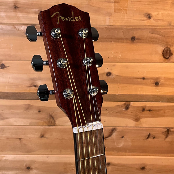 Fender CD-60SCE Dreadnought Acoustic Guitar - All Mahogany