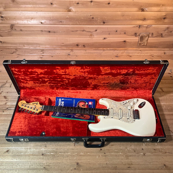 Fender 1985 Stratocaster Electric Guitar USED - Olympic White