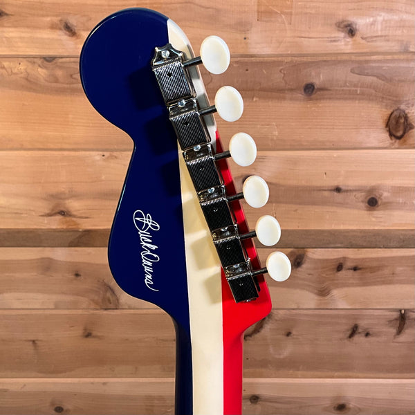 Fender Buck Owens Kingman Acoustic Guitar - Red White and Blue