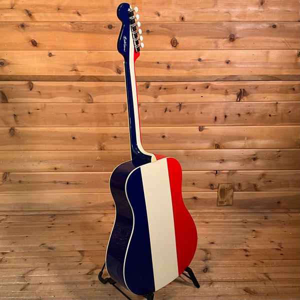 Fender Buck Owens Kingman Acoustic Guitar - Red White and Blue