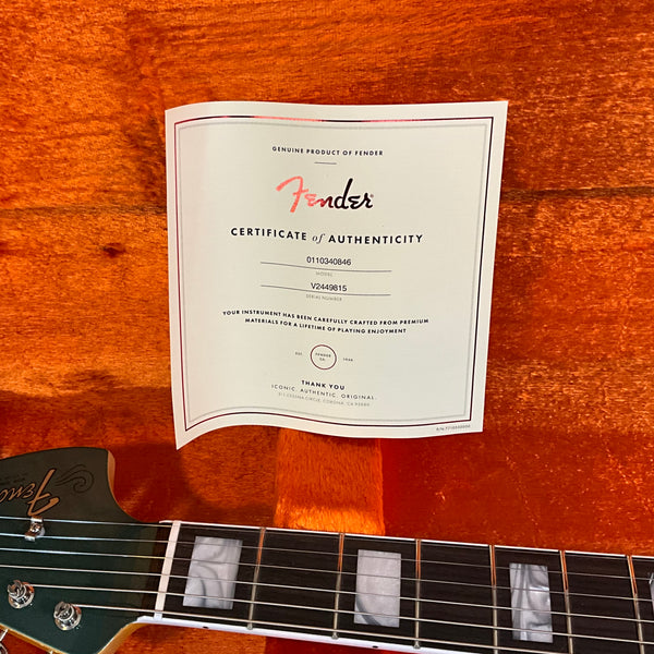 Fender American Vintage II 1966 Jazzmaster Electric Guitar - Sherwood Green Metallic