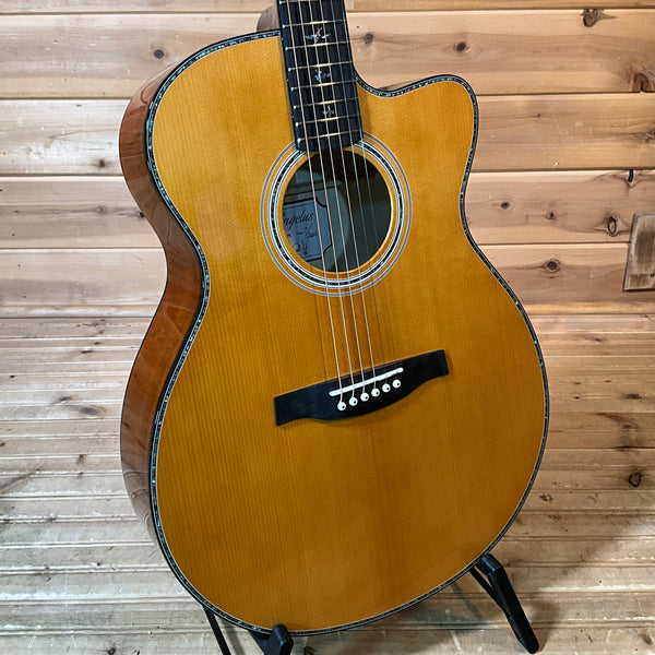 PRS SE A50E Angelus Acoustic Guitar - Black Gold