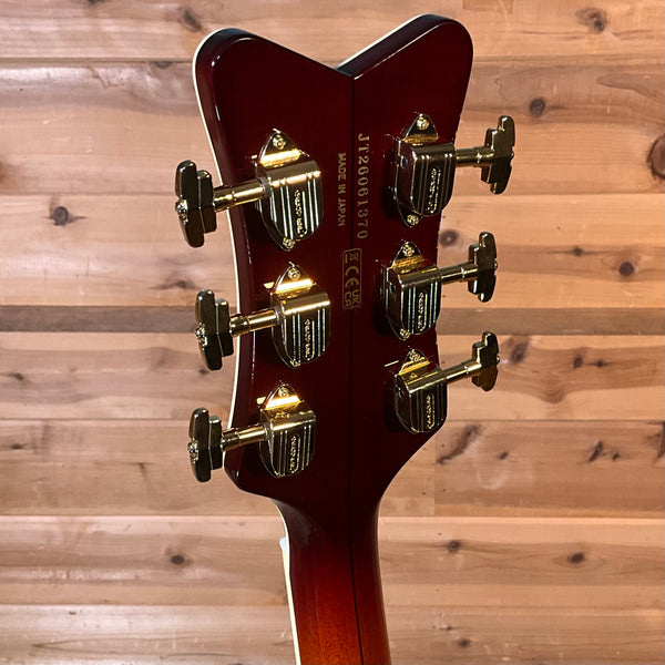 Gretsch G6136TGQM-59 Limited Edition Quilt Classic Falcon with Bigsby Electric Guitar - Forge Glow