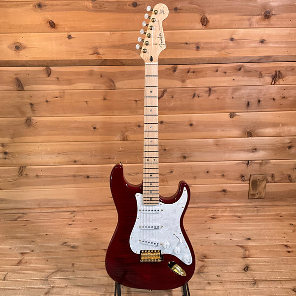 Fender Richie Kotzen Strat SSS Electric Guitar - Transparent Red Burst