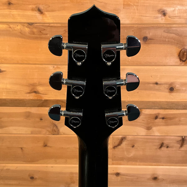 Takamine EF341SCX Acoustic Guitar - Black USED