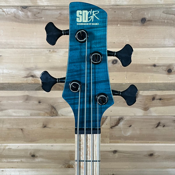 Ibanez SR Premium 4-String Electric Bass - Caribbean Green Low Gloss