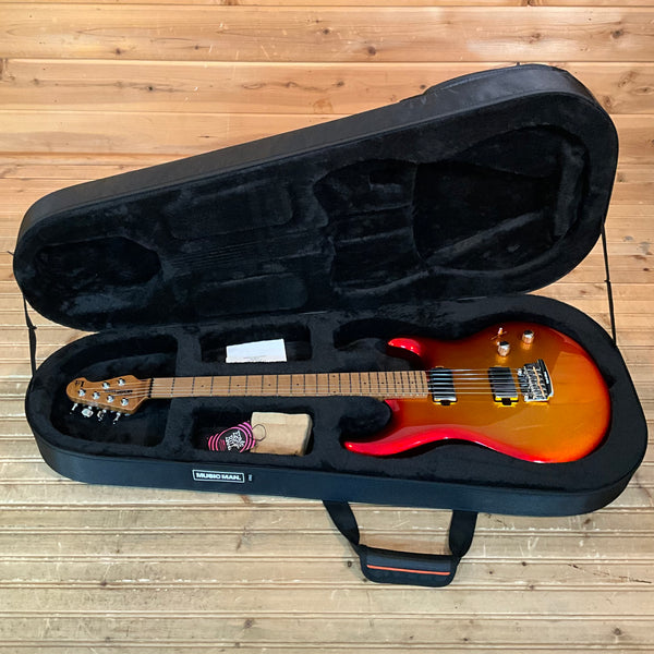 Ernie Ball Music Man Luke 4 HH Electric Guitar - Fireball