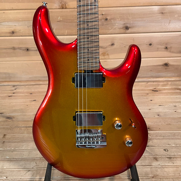 Ernie Ball Music Man Luke 4 HH Electric Guitar - Fireball