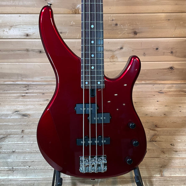 Yamaha TRBX174 Electric Bass Guitar - Red Metallic