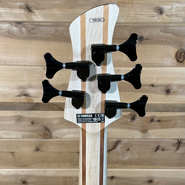 Yamaha TRBX305 5-String Electric Bass - White
