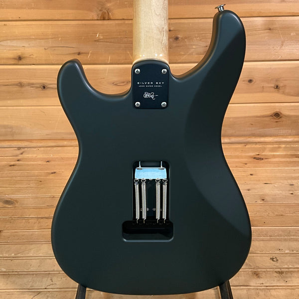 PRS John Mayer Silver Sky with Rosewood Fretboard Electric Guitar - Faded Black Tee