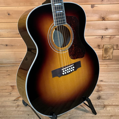 Guild F-512E Maple Acoustic Guitar - Antique Burst