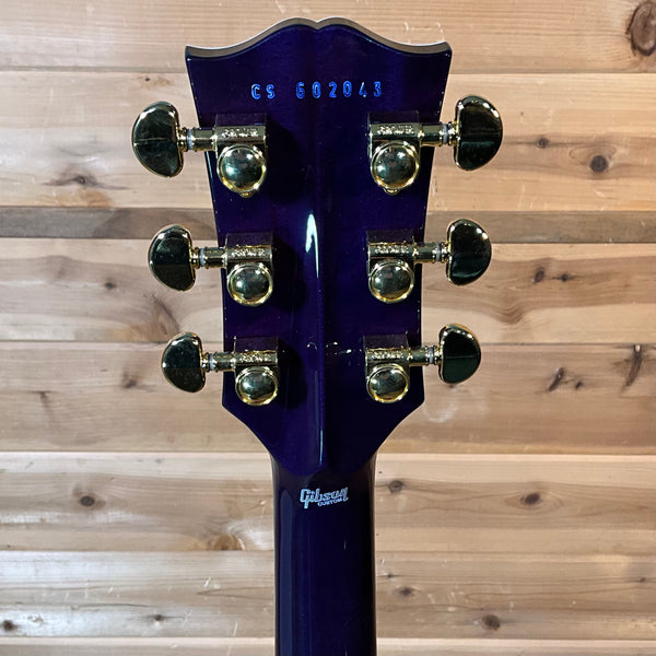 Gibson Custom Les Paul Axcess Custom Figured Electric Guitar - Translucent Blue