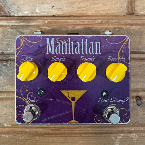 Tortuga Effects Limitied Edition Royal Manhattan Effects Pedal USED