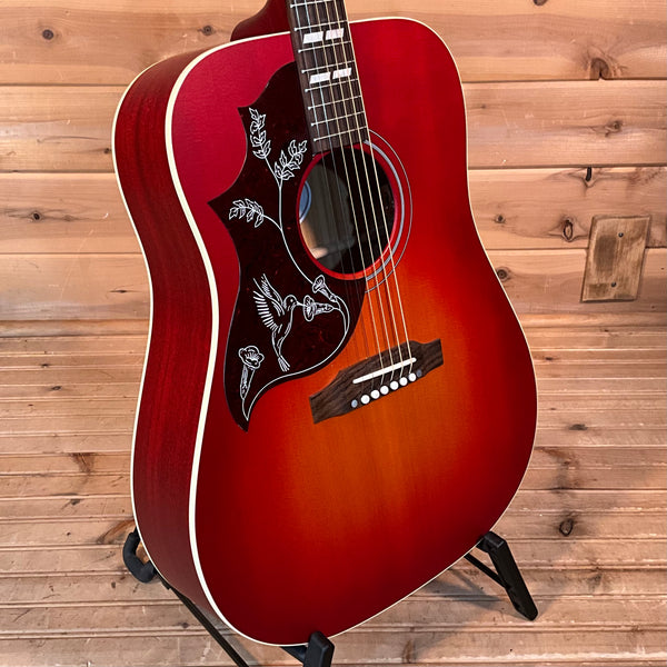 Gibson Hummingbird Special Left-Handed Acoustic Guitar - Satin Vintage Cherry Sunburst