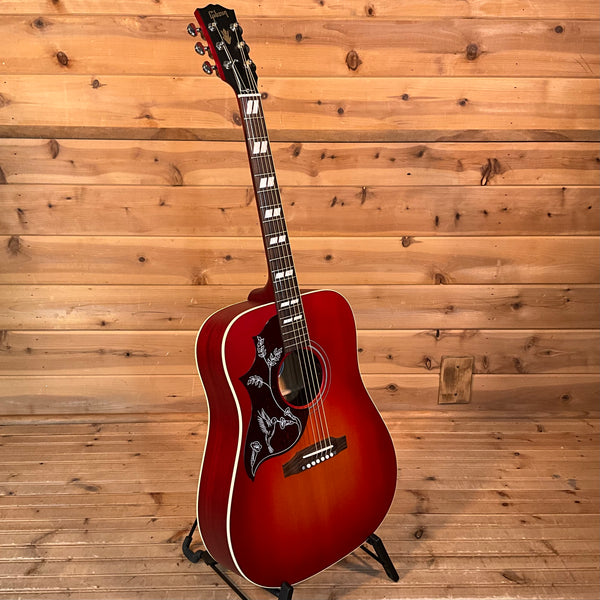 Gibson Hummingbird Special Left-Handed Acoustic Guitar - Satin Vintage Cherry Sunburst