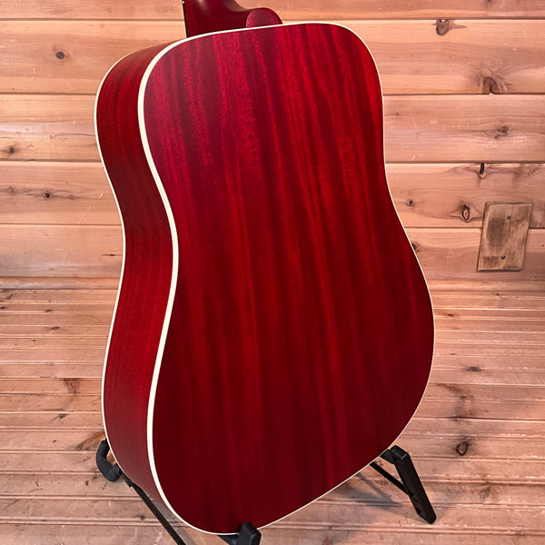 Gibson Hummingbird Special Left-Handed Acoustic Guitar - Satin Vintage Cherry Sunburst