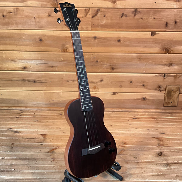 Kala Solid Body Electric Striped Ebony Tenor Ukulele
